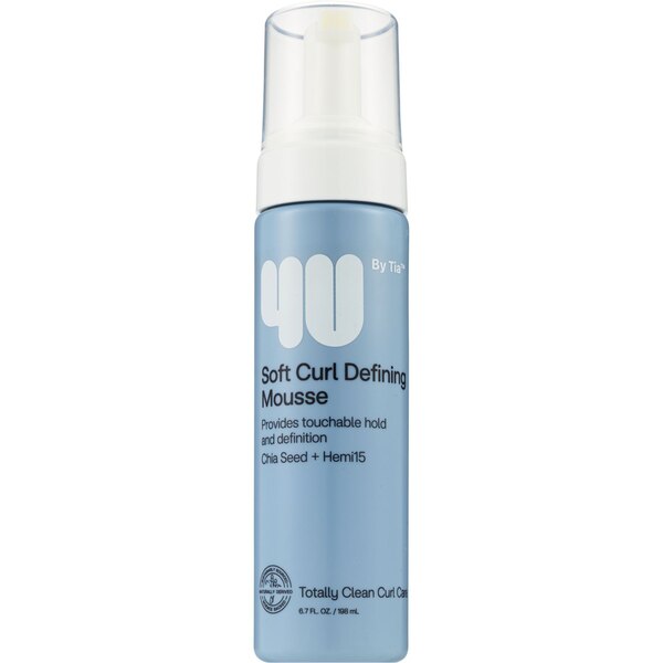 4U By Tia Soft Curl Defining Mousse, 6.7 OZ