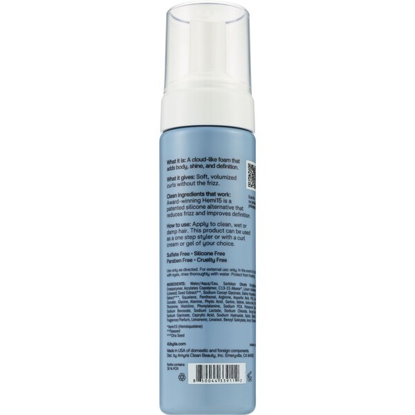 4U By Tia Soft Curl Defining Mousse, 6.7 OZ
