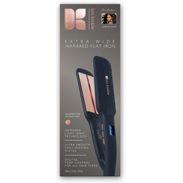Kim Kimble Extra Wide Infrared Flat Iron, 2 IN
