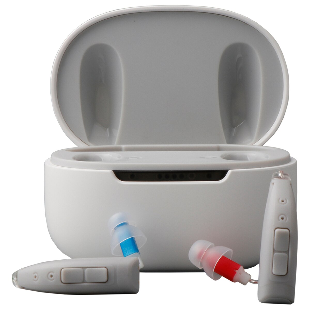 HearingAssist STREAM RIC Rechargeable OTC Hearing Aid Kit with Full Bluetooth Streaming & App Personalization (pair)