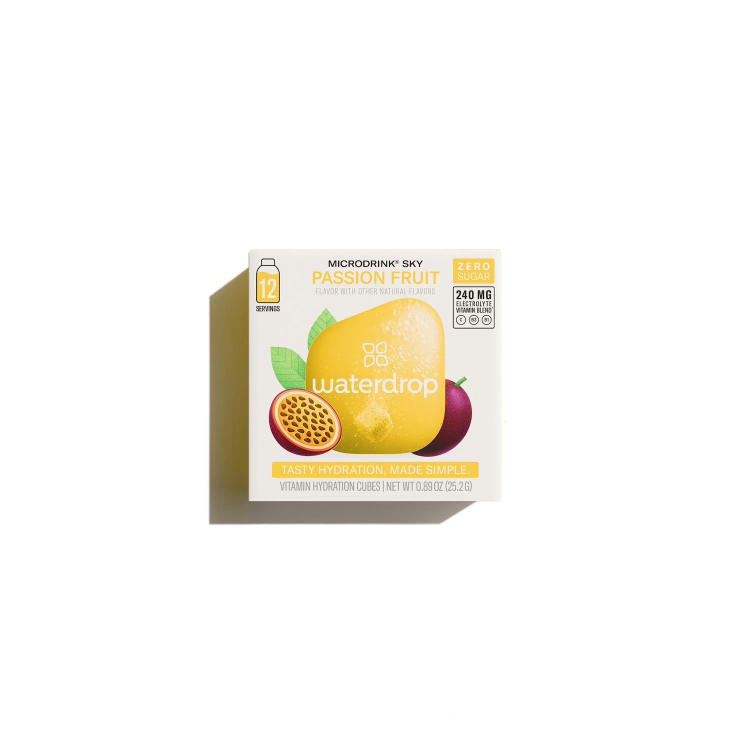 Waterdrop, Passion Fruit, 12 ct, 0.89 oz