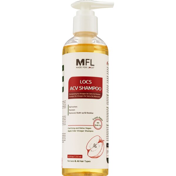 Made For Locs Vegan Apple Cider Vinegar Shampoo, 8 OZ