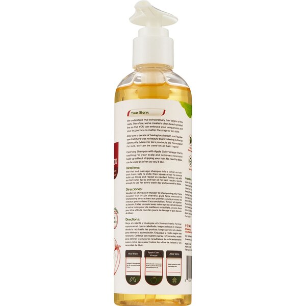 Made For Locs Vegan Apple Cider Vinegar Shampoo, 8 OZ