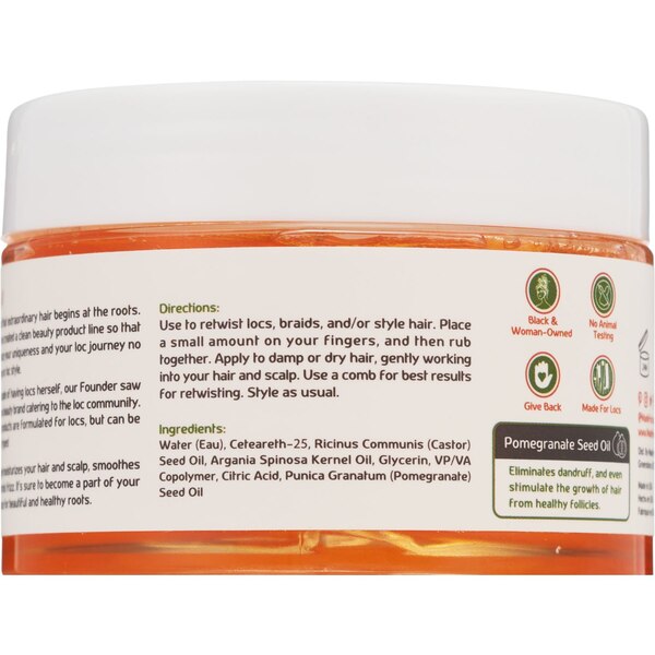 Made For Locs Braids & Twist Firm Hold Hair Gel, 4 OZ