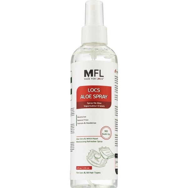 Made For Locs Aloe Moisturizing, Hydrating, Curl Enhancing Hair Spray, 8 OZ