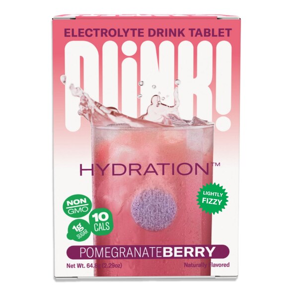 Plink! Pomegranate Berry Flavored Drink Tablet, 2.29 oz