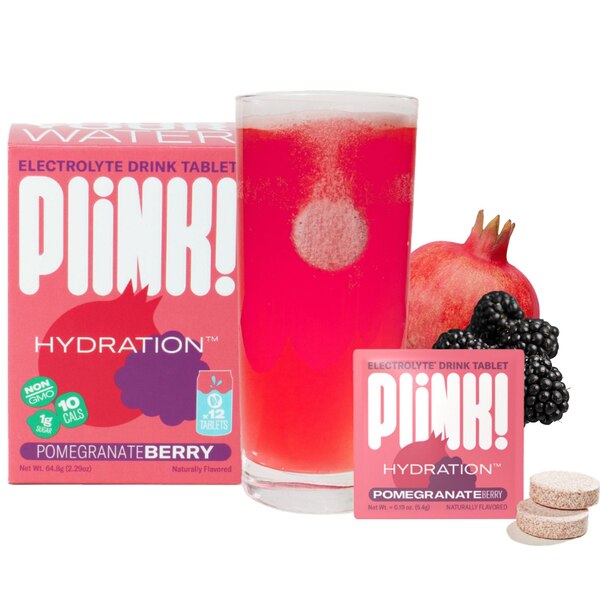 Plink! Pomegranate Berry Flavored Drink Tablet, 2.29 oz