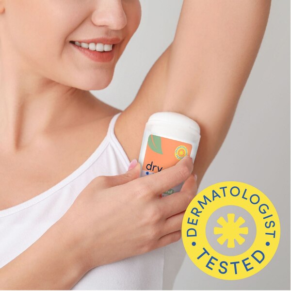 Dry Idea Plant Based Invisible Solid Antiperspirant & Deodorant Stick, Fresh Breeze, 2.6 OZ