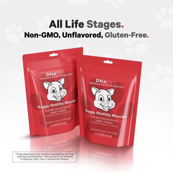 DNA PET Happy Healthy Muscle Treats for Cats