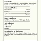 DNA PET Goat Milk Small Dog Chew Sticks, 3 ct, thumbnail image