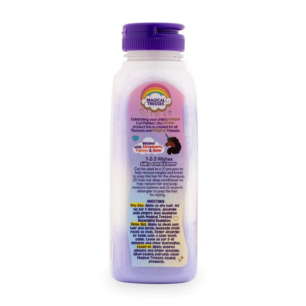 Afro Unicorn Magical Tresses 1-2-3 Wishes Silky Conditioner, 12 OZ