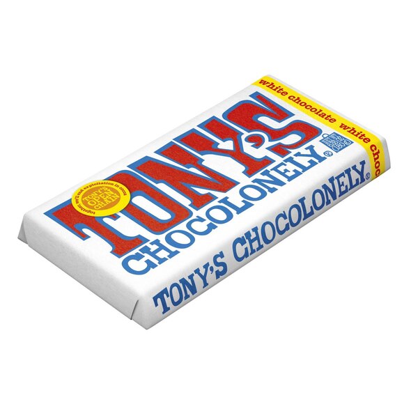 Tony's White Chocolate Bar, 6.35 oz