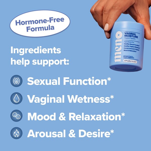 O Positiv Vaginal Moisture Capsules, 60 CT