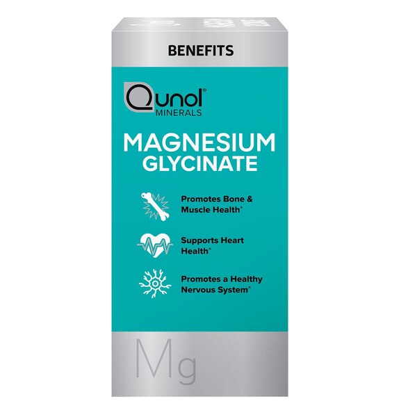 Qunol Magnesium Glycinate, 300mg, 60 CT
