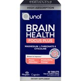 Qunol Brain Health Focus Plus, Tablets, 60 CT, thumbnail image