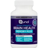 Qunol Brain Health Memory Plus, 60 CT, thumbnail image