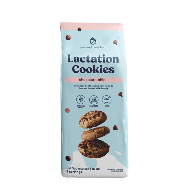 Mommy Knows Best Mini Lactation Chocolate Chip Cookies, 10 OZ