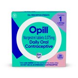 Opill Daily Oral Contraceptive, Birth Control Pill, thumbnail image