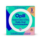 Opill Daily Oral Contraceptive, Birth Control Pill, thumbnail image