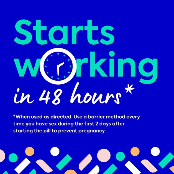 Opill Daily Oral Contraceptive, Birth Control Pill