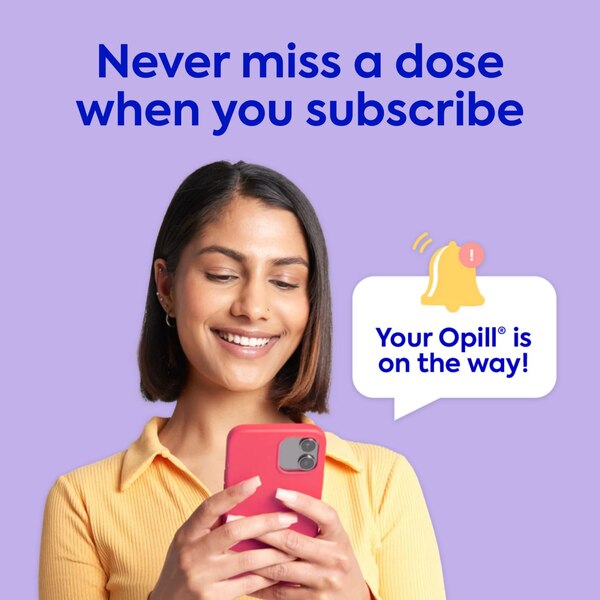 Opill Daily Oral Contraceptive, Birth Control Pill