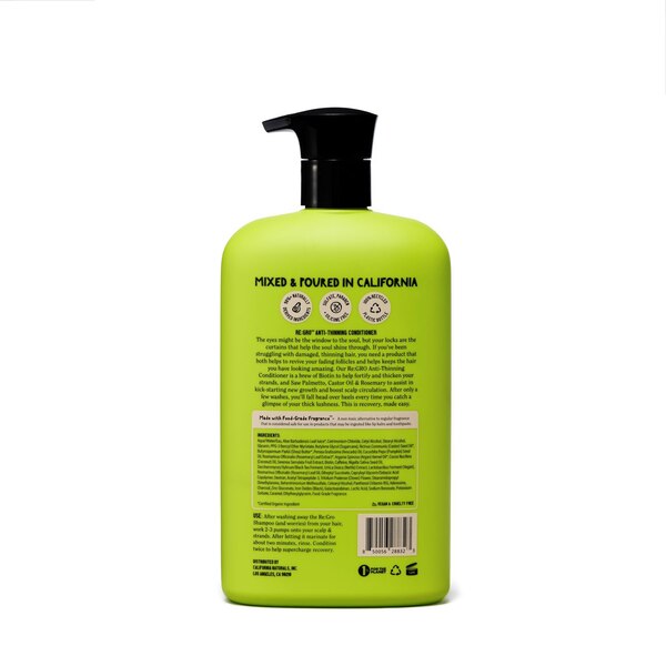California Naturals Length & Strength Re:Gro Anti-Thinning Conditioner, 16.5 OZ