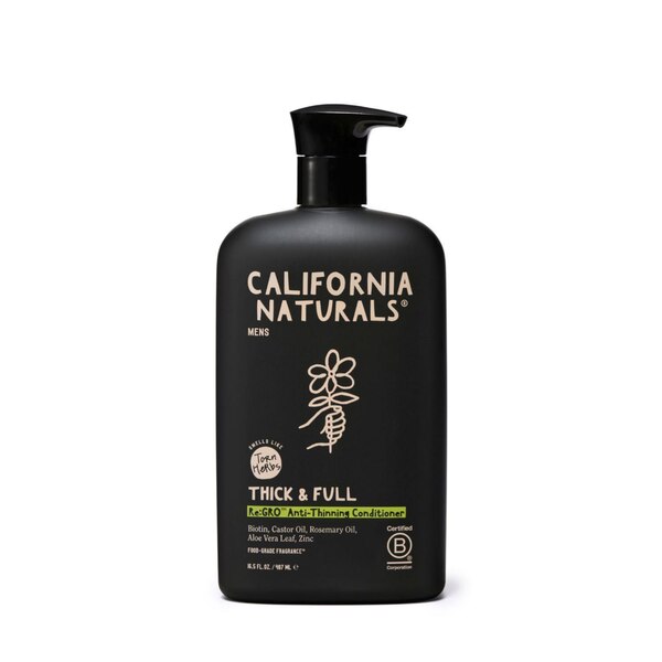 California Naturals Men's Re:Gro Anti-Thinning Conditioner, 16.5 OZ