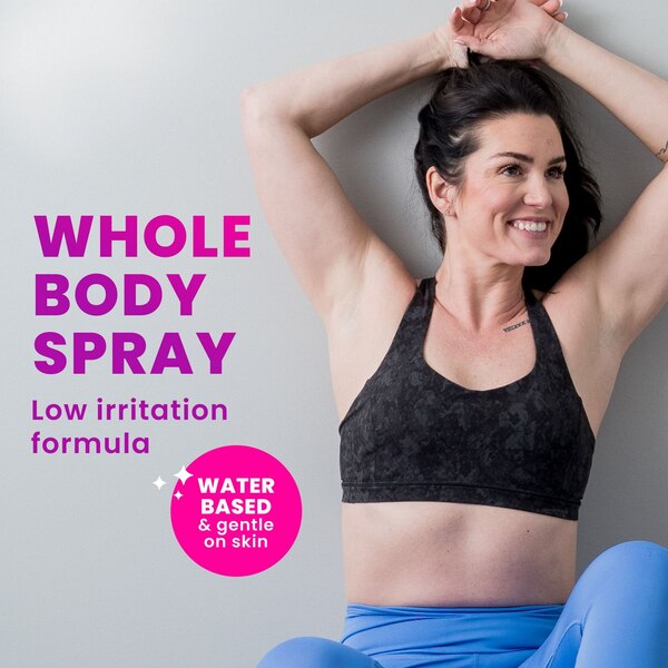 Lume Whole Body Deodorant Spray, Unscented, 3.6 OZ