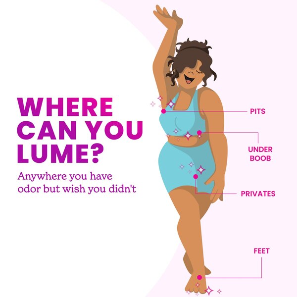 Lume Whole Body Deodorant Spray, Lavender Sage, 3.6 OZ