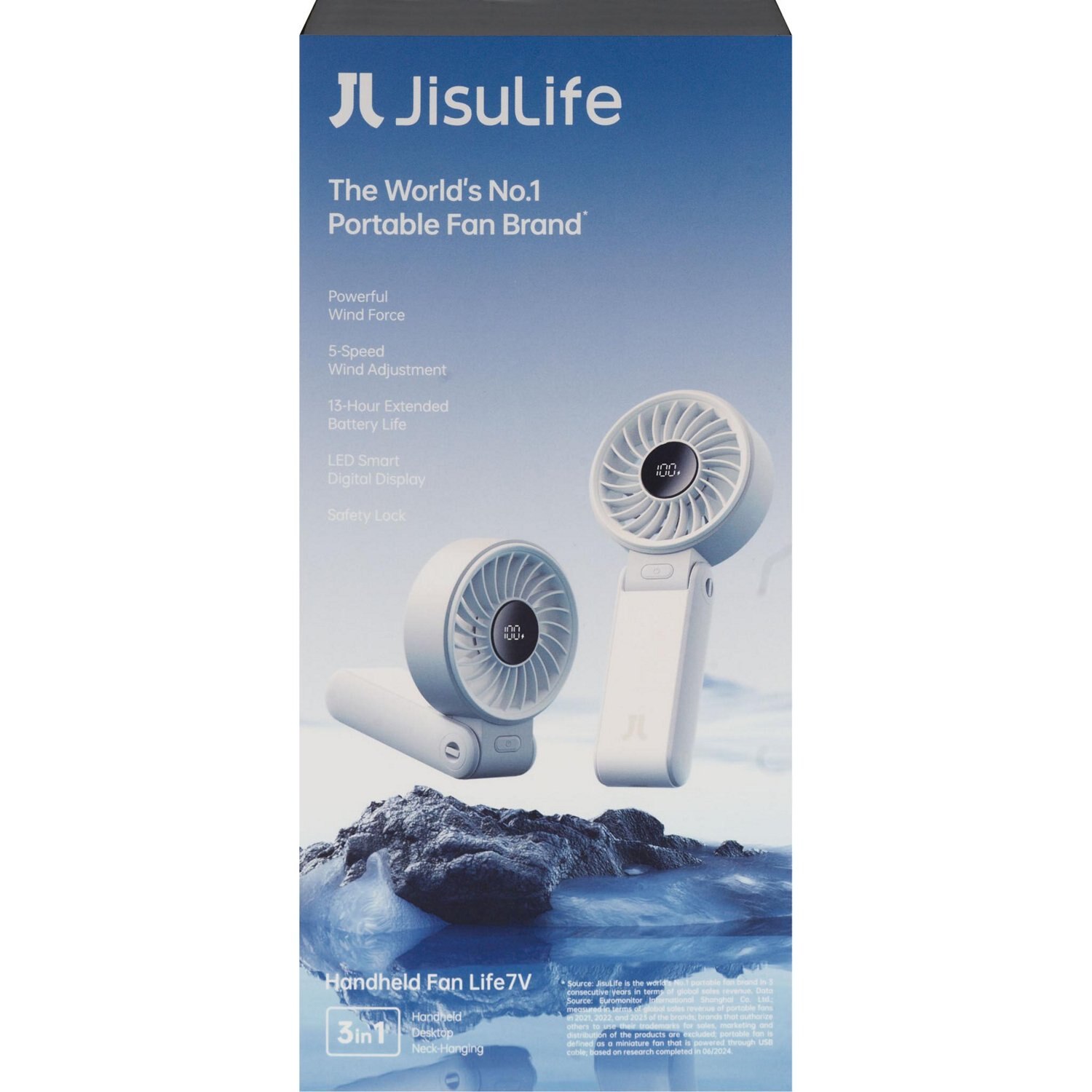 Jisulife Handheld Fan Life7, Grey