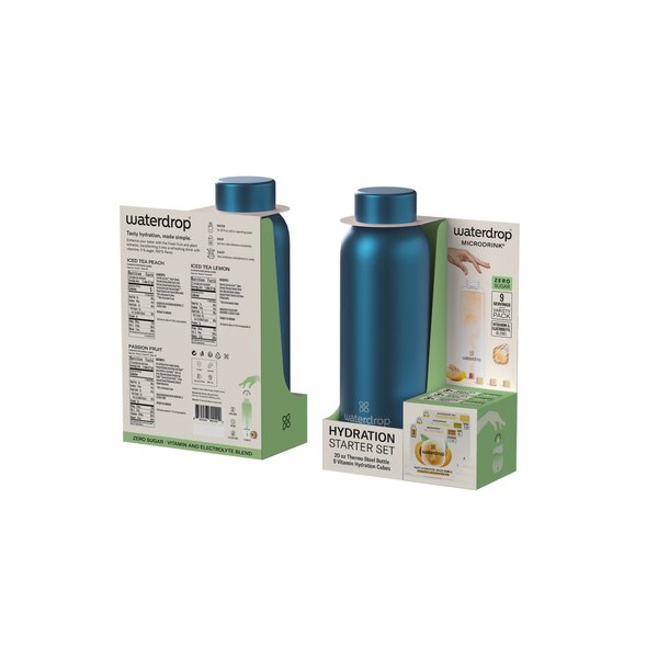 Waterdrop, Hydration Starter Kit, 15.2 oz