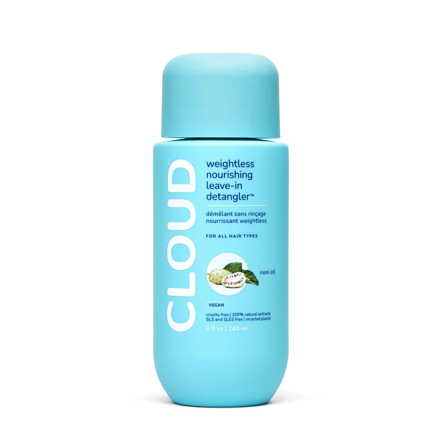 CLOUD Weightless Nourishing Leave-In Detangler, 8 OZ