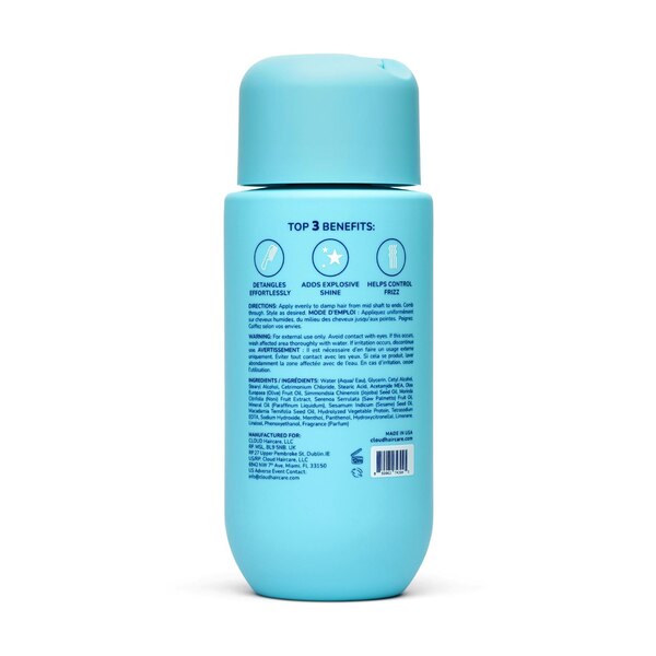 CLOUD Weightless Nourishing Leave-In Detangler, 8 OZ