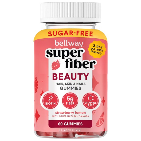 Bellway Fiber Beauty Gummies, 60 CT