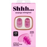 Shhh... Sound Asleep Reusable Earplugs, 2 CT, thumbnail image