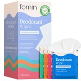 Fomin Full Body Deodorant Wipes, Variety, 15 CT, thumbnail image