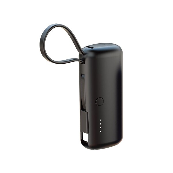 Ionix 5000mAh Powerbank + Built-in Type C Cable, Assorted Colors