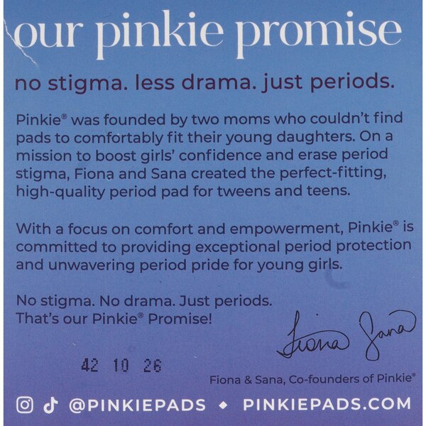 PINKIE Overnight Pads, 16 CT