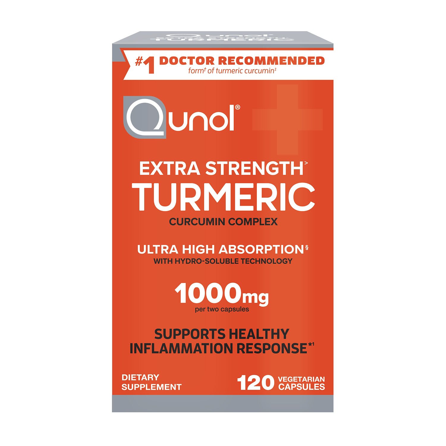 Qunol Extra Strength Turmeric Curcumin Complex Softgels 1000mg