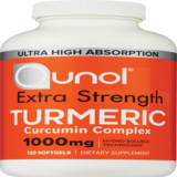 Qunol Extra Strength Turmeric Curcumin Complex Softgels 1000mg, thumbnail image