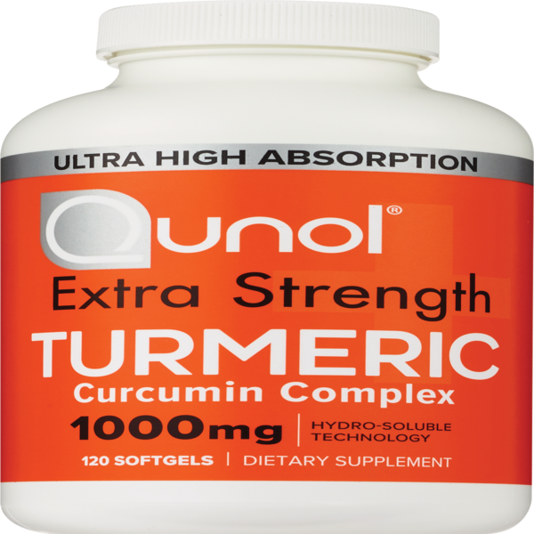 Qunol Extra Strength Turmeric Curcumin Complex Softgels 1000mg