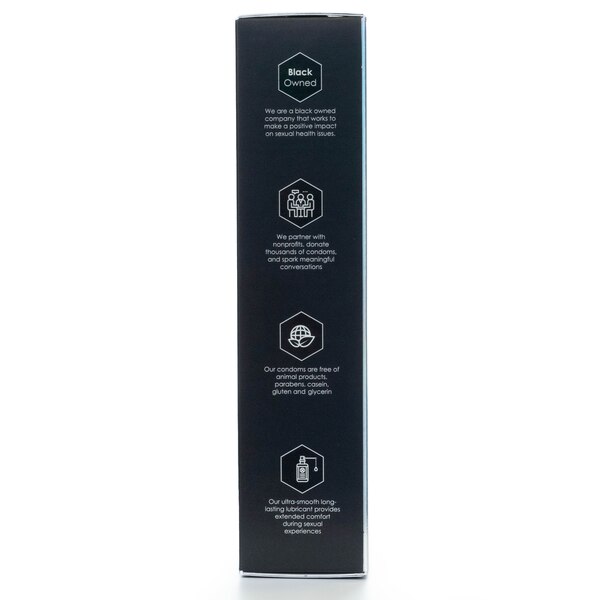 Platinum b condoms, Large, 12 CT