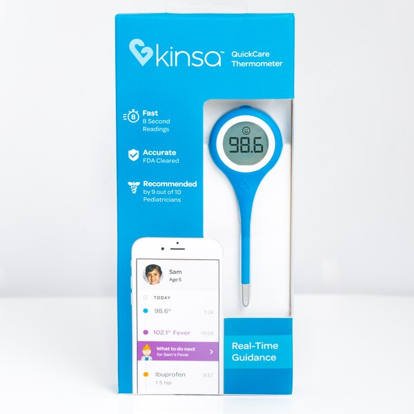 Kinsa QuickCare Smart Digital Thermometer for All Ages