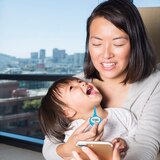 Kinsa QuickCare Smart Digital Thermometer for All Ages, thumbnail image