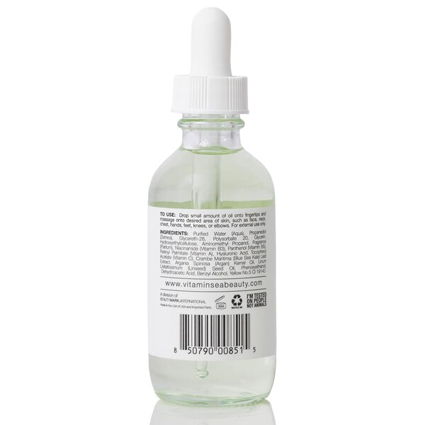 Vitamins and Sea Beauty Sea Kale & Hyaluronic Acid Rejuvenating Serum, 2 OZ
