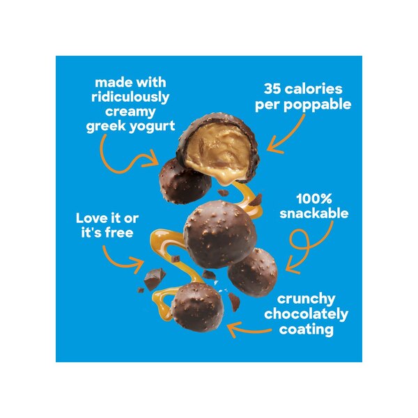 Yasso, Sea Salt Caramel Poppables, 6.84 oz