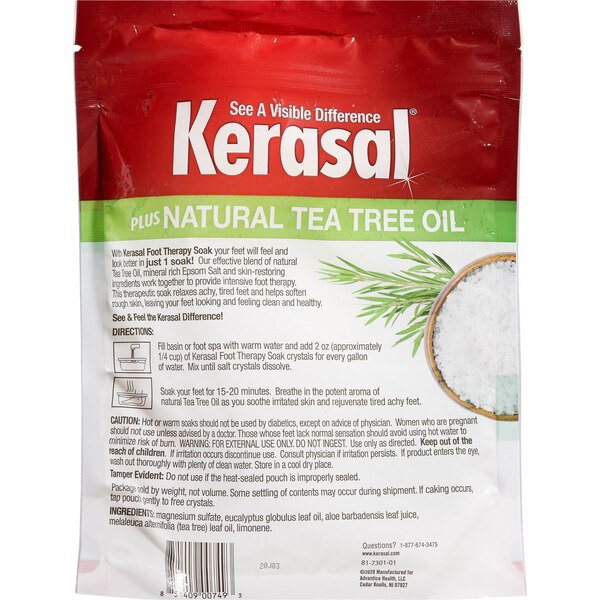 Kerasal Foot Therapy Soak, 2 LBS