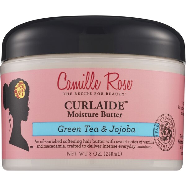 Camille Rose Green Tea & Jojoba Curlaide Moisture Butter, 8 OZ