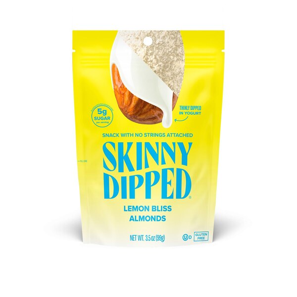 SkinnyDipped Lemon Bliss Almonds, 3.5 oz