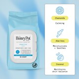 The Honey Pot Sensitive Wipes, 30 CT, thumbnail image
